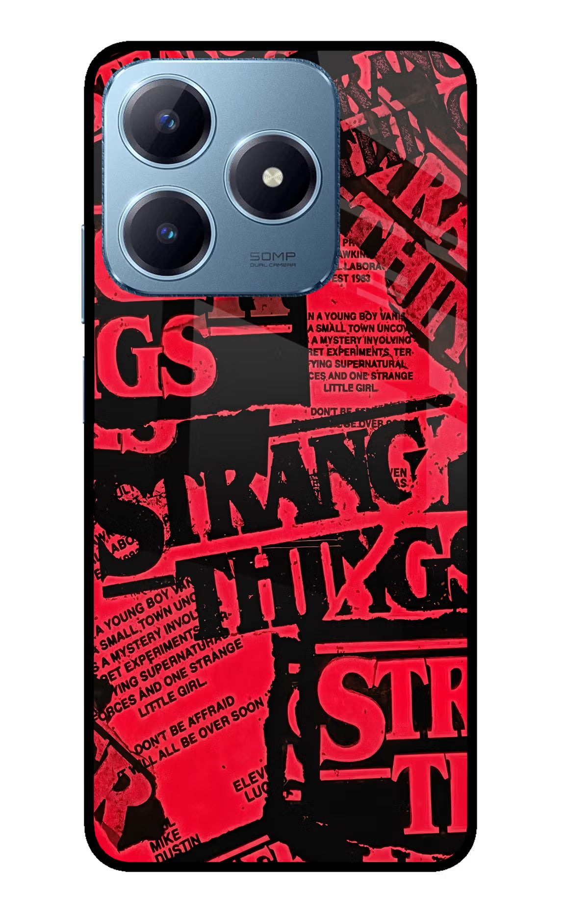 Ordinary Things Realme Narzo N63 Glass Case Back Cover by Casekaro