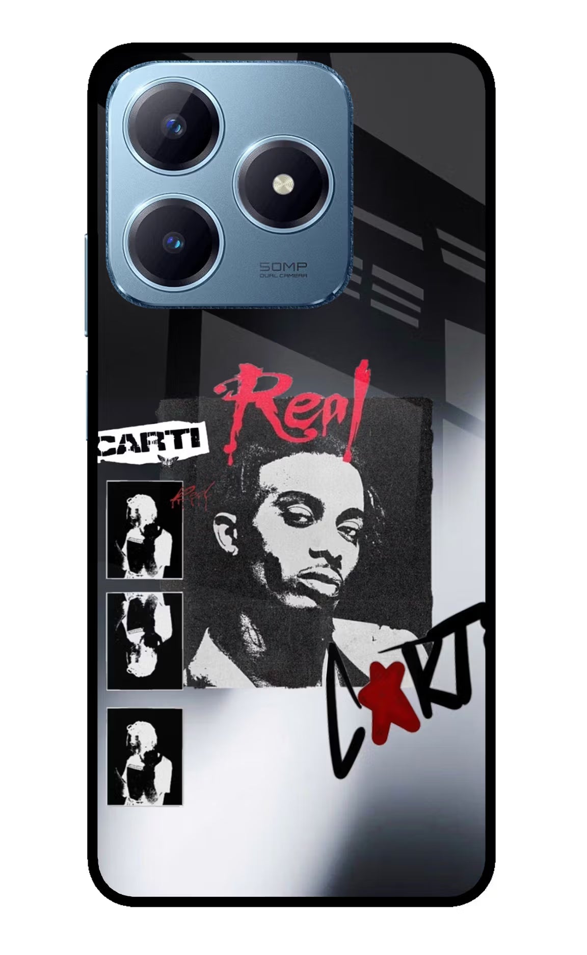 Playboi Carti Realme Narzo N63 Glass Case