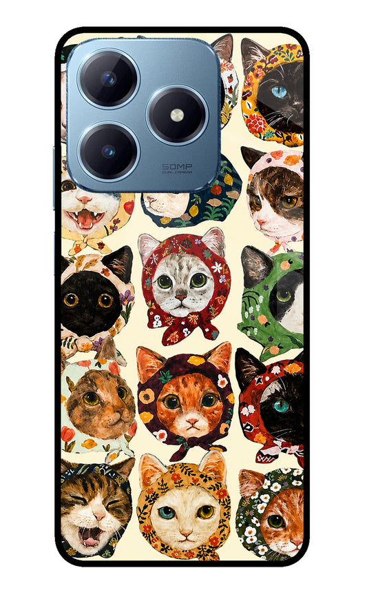 Cool Cat Realme Narzo N63 Glass Case