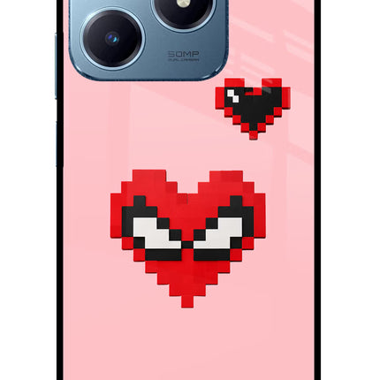 Gwen Heart Realme Narzo N63 Glass Case Back Cover by Casekaro