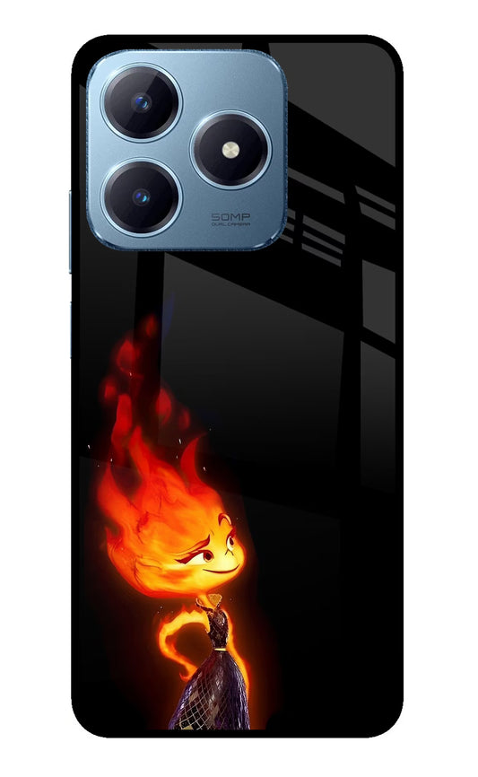 Ember Flame Realme Narzo N63 Glass Case
