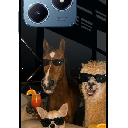 Party Squad Realme Narzo N63 Glass Case