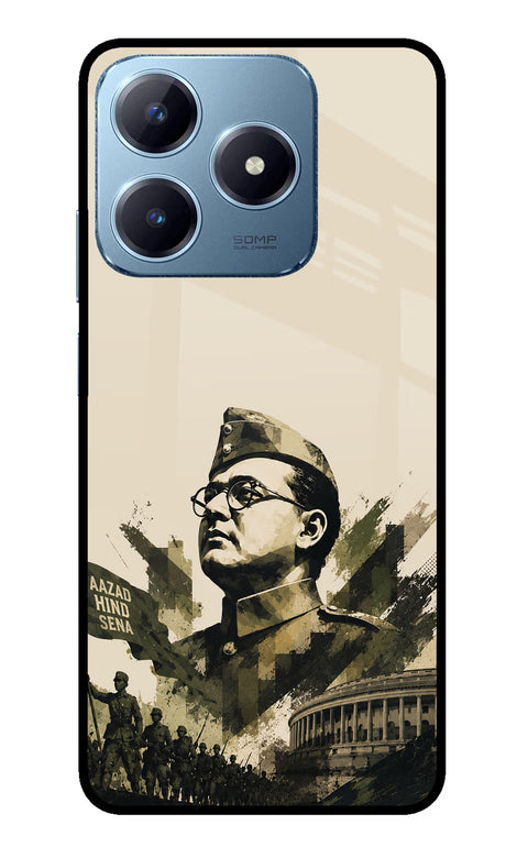 Netaji Rising Realme Narzo N63 Glass Case