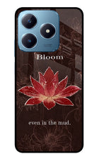 Bloom Realme Narzo N63 Glass Case Back Cover by Casekaro