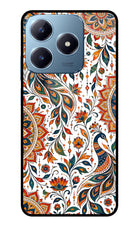 White Mayura Realme Narzo N63 Glass Case