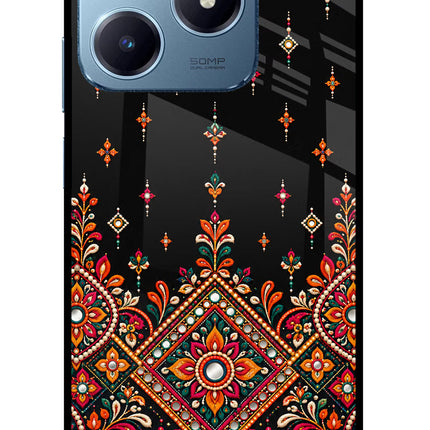 Noir Mehfil Realme Narzo N63 Glass Case