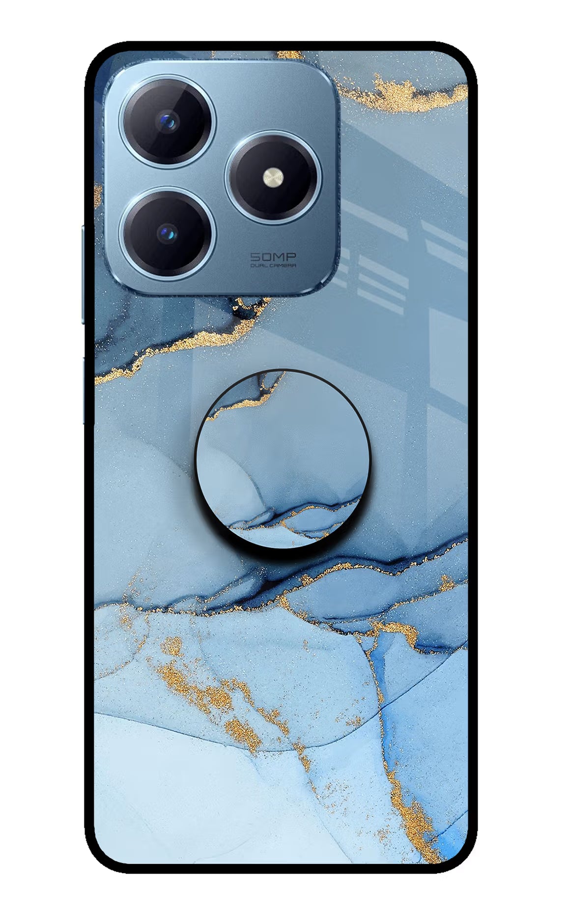 Blue Marble Realme Narzo N63 Pop Case by Casekaro