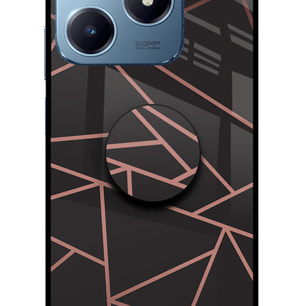 Geometric Pattern Realme Narzo N63 Pop Case by Casekaro