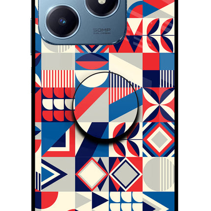 Colorful Pattern Realme Narzo N63 Pop Case by Casekaro