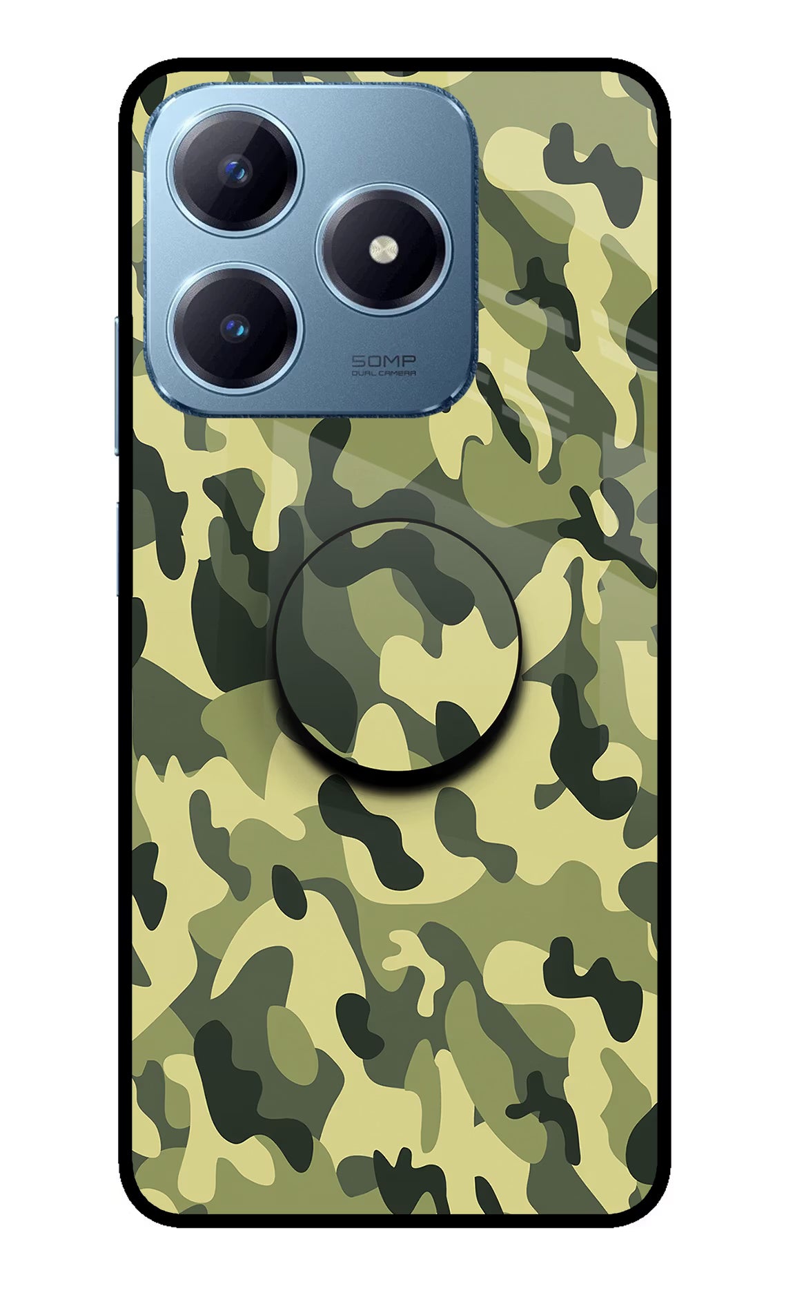 Camouflage Realme Narzo N63 Pop Case by Casekaro
