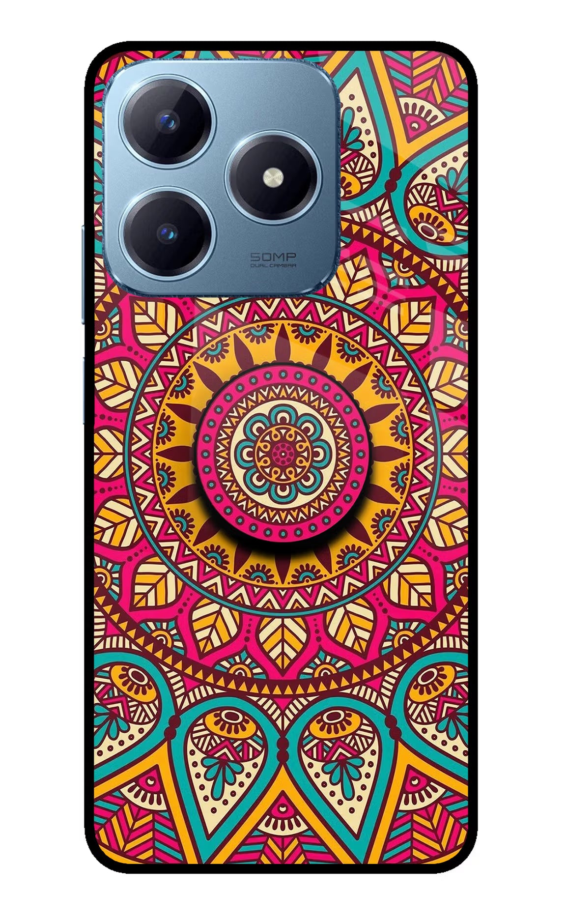 Mandala Realme Narzo N63 Pop Case by Casekaro
