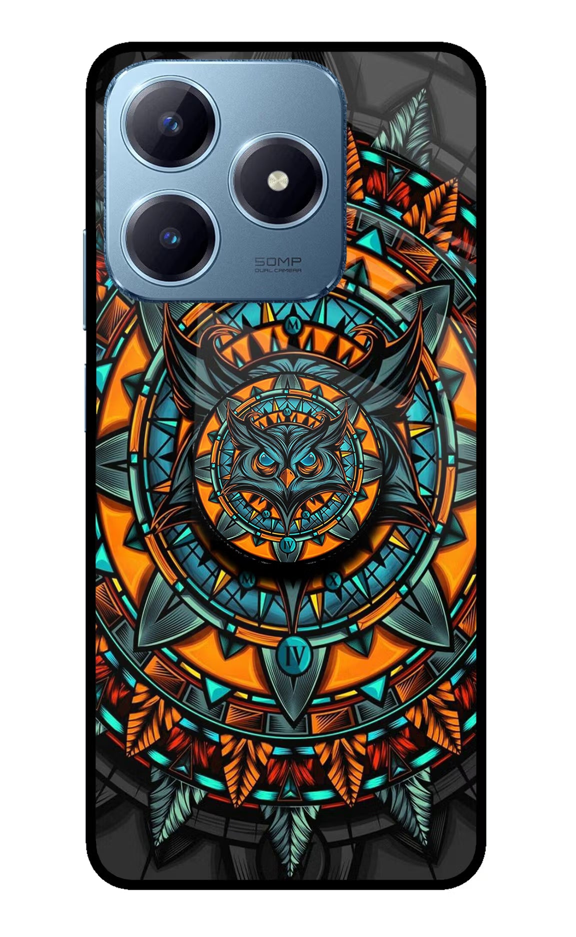 Angry Owl Realme Narzo N63 Pop Case by Casekaro
