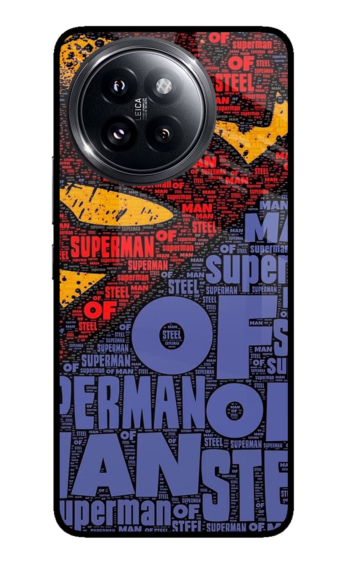 Superman Xiaomi 14 Civi Glass Case Back Cover by Casekaro