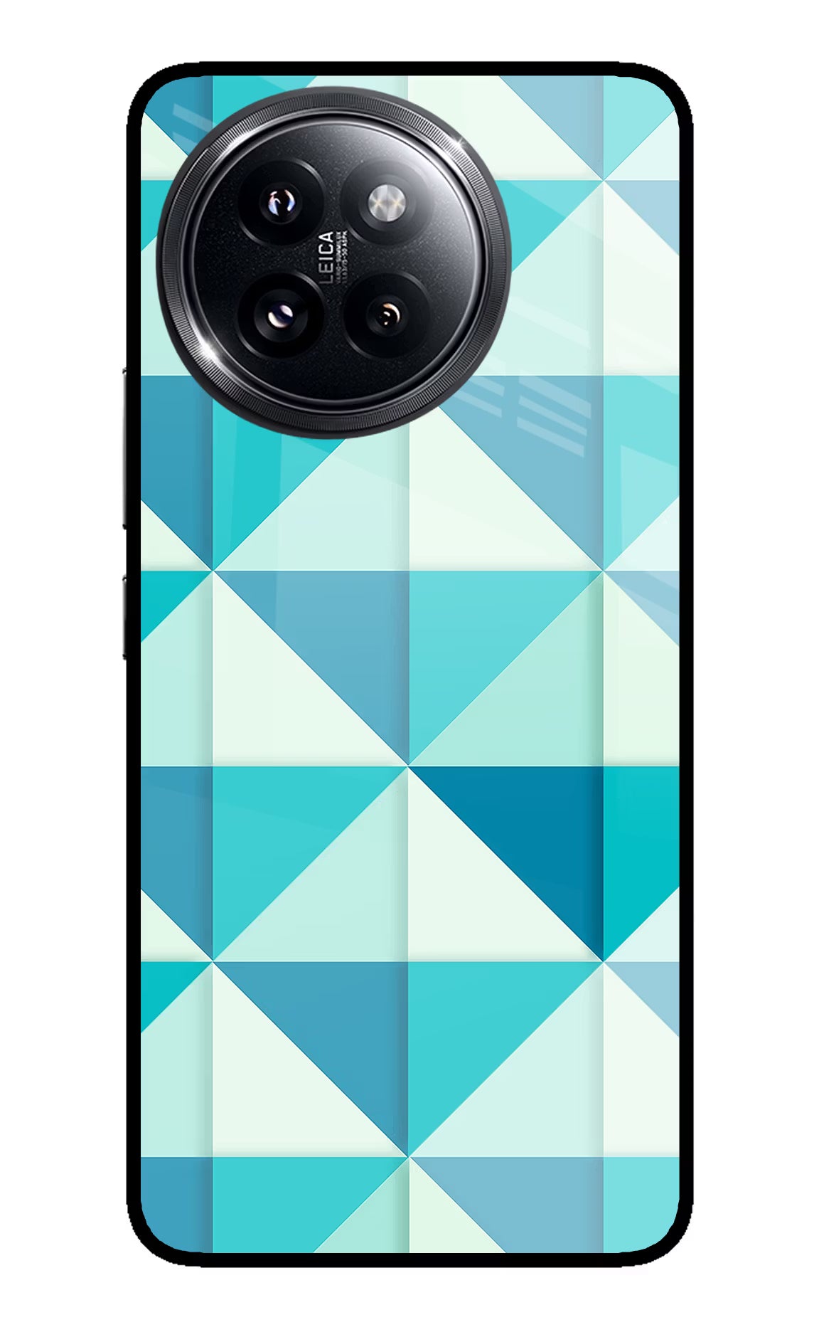 Abstract Xiaomi 14 Civi Glass Case Back Cover by Casekaro