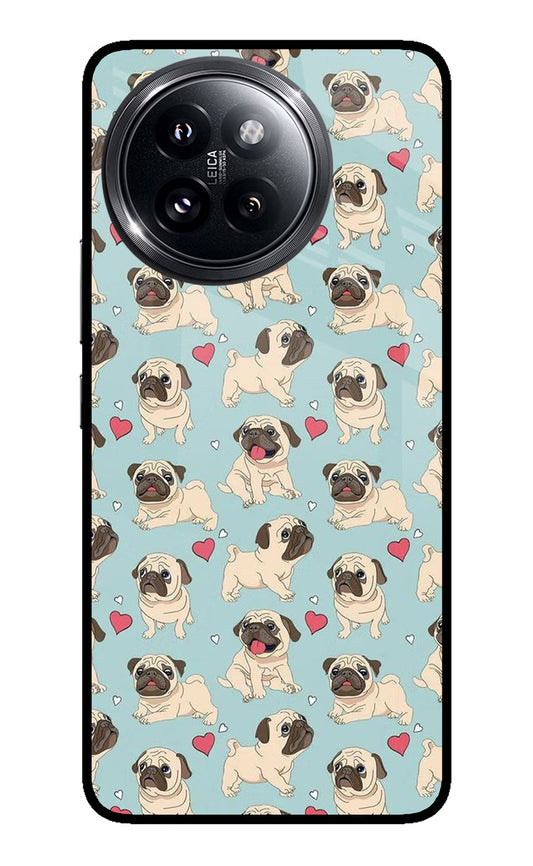 Pug Dog Xiaomi 14 Civi Glass Case