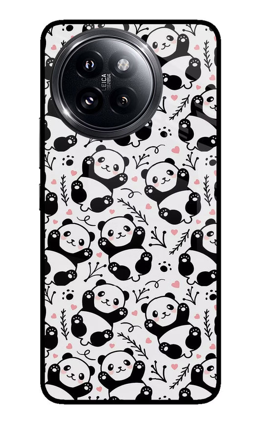 Cute Panda Xiaomi 14 Civi Glass Case