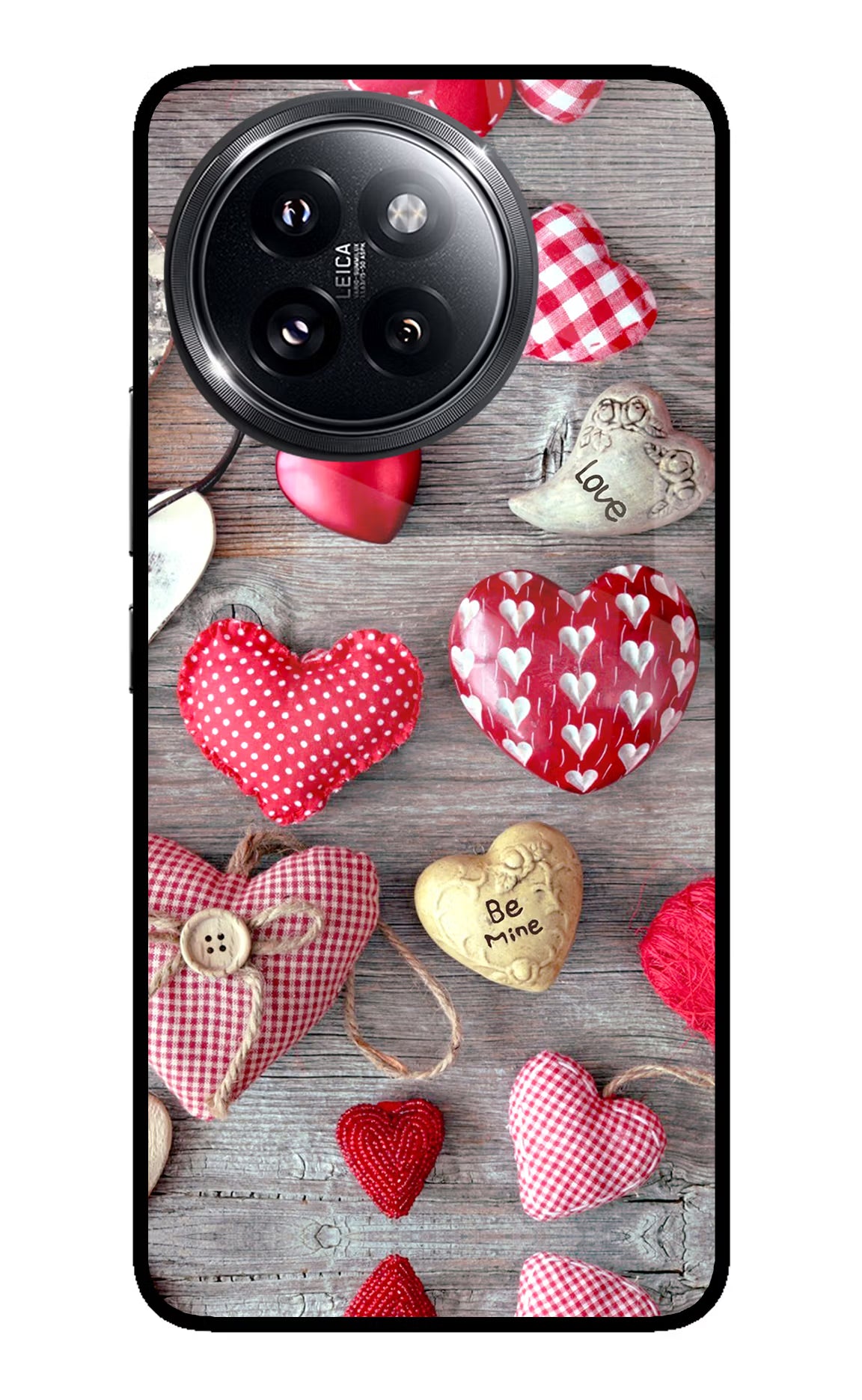 Love Wallpaper Xiaomi 14 Civi Glass Case Back Cover by Casekaro