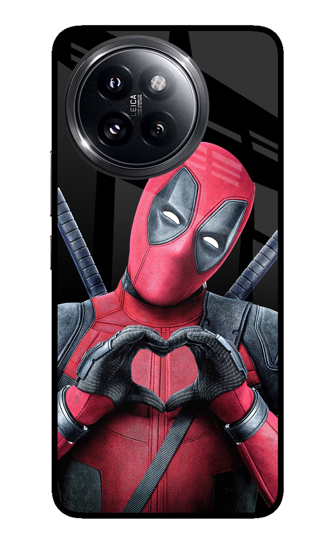 Deadpool Xiaomi 14 Civi Glass Case Back Cover by Casekaro