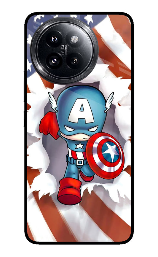 Captain America Xiaomi 14 Civi Glass Case