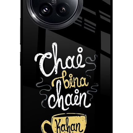 Chai Bina Chain Kaha Re Xiaomi 14 Civi Glass Case Back Cover by Casekaro