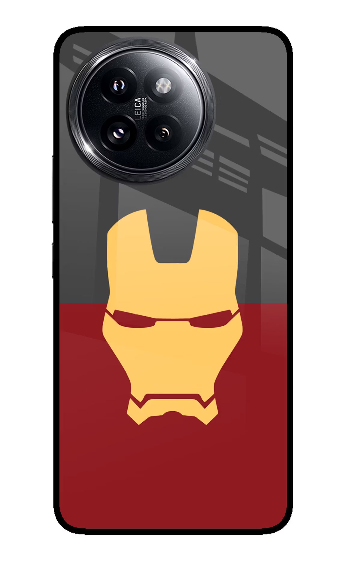 Ironman Xiaomi 14 Civi Glass Case Back Cover by Casekaro