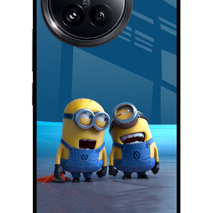 Minion Laughing Xiaomi 14 Civi Glass Case Back Cover by Casekaro