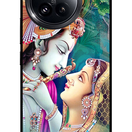 Lord Radha Krishna Xiaomi 14 Civi Glass Case Back Cover by Casekaro