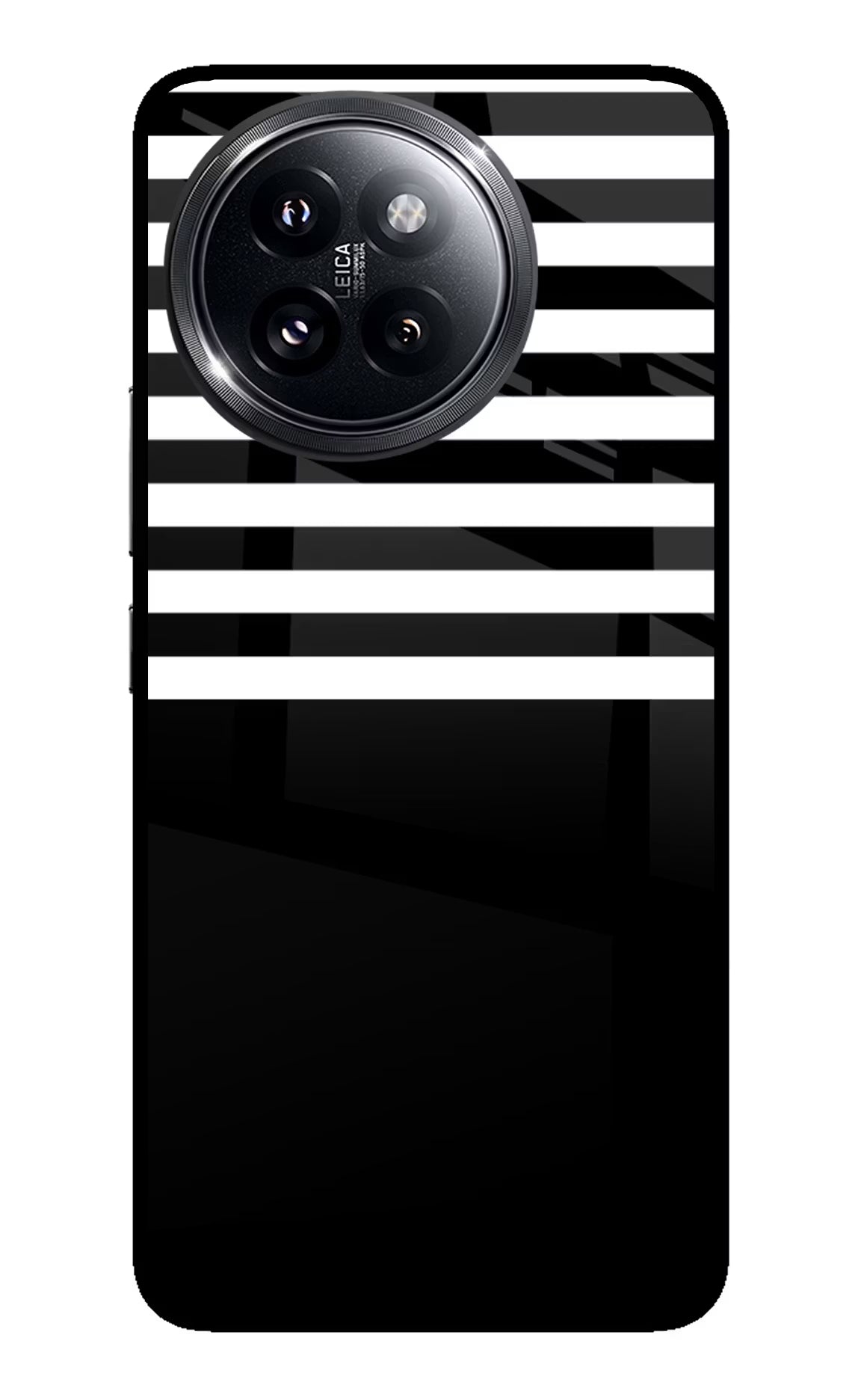 Black and White Print Xiaomi 14 Civi Glass Case