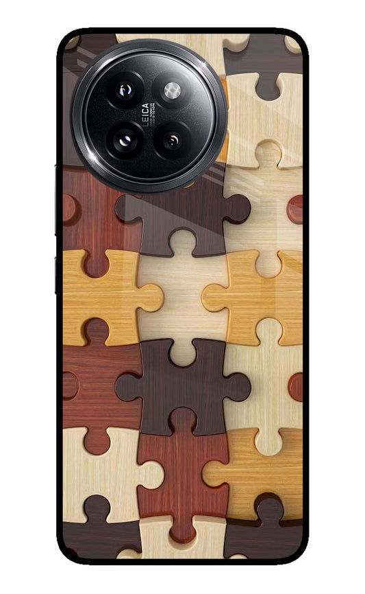 Wooden Puzzle Xiaomi 14 Civi Glass Case