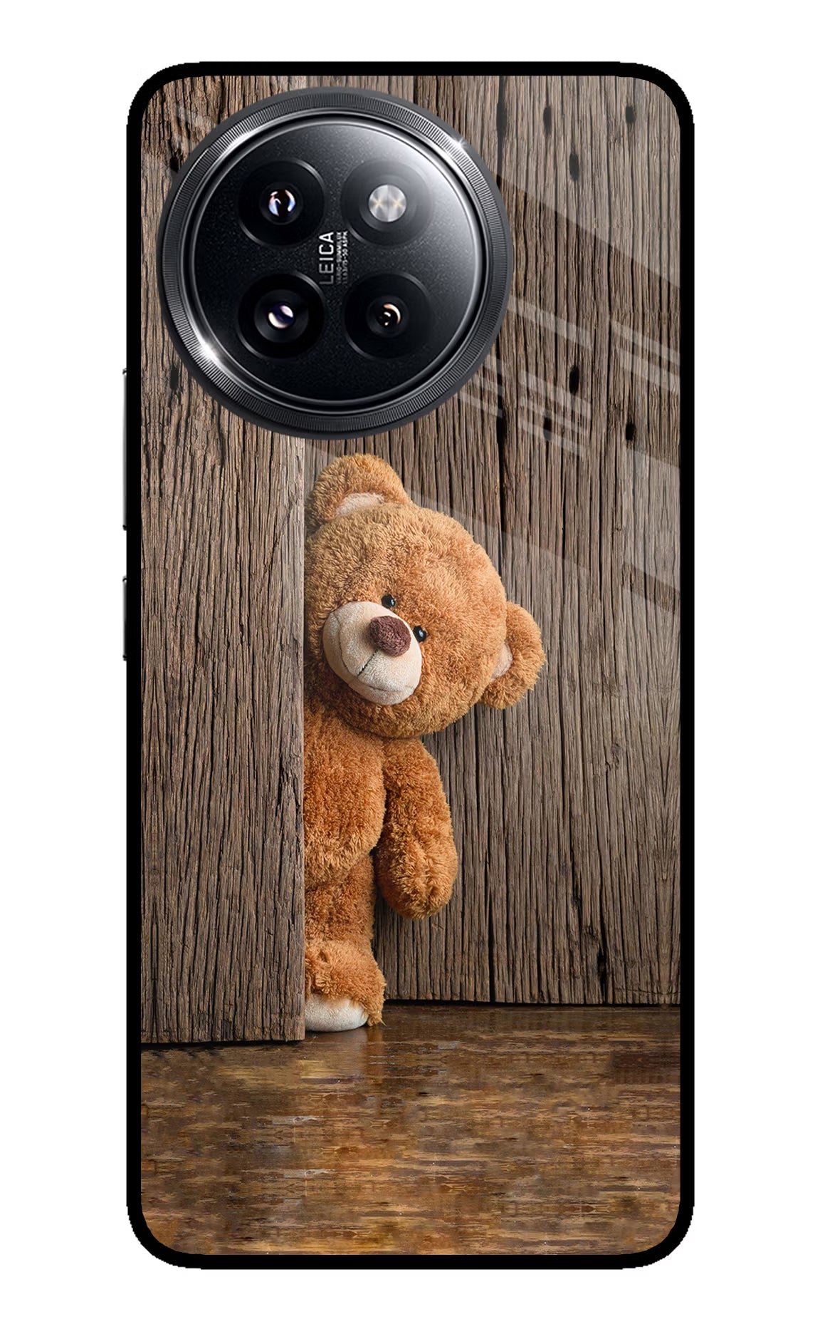 Teddy Wooden Xiaomi 14 Civi Glass Case