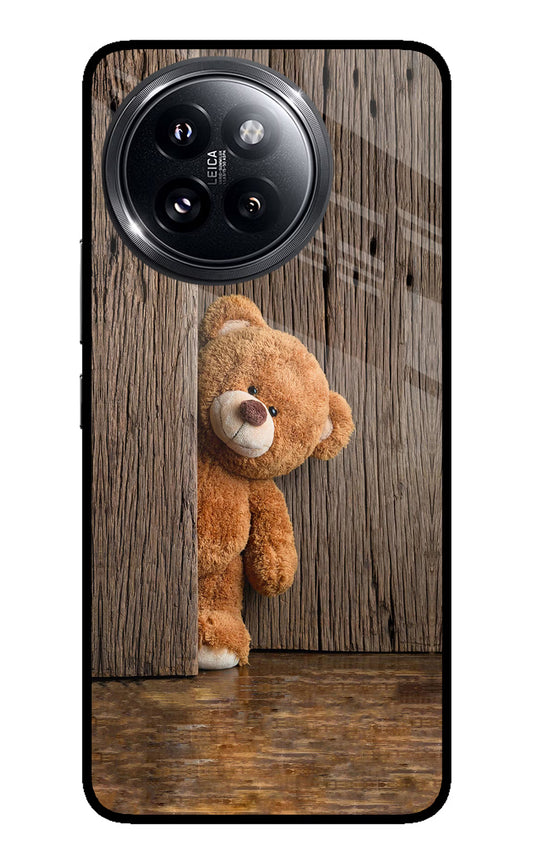 Teddy Wooden Xiaomi 14 Civi Glass Case