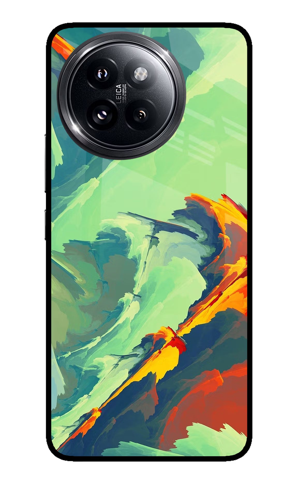 Paint Art Xiaomi 14 Civi Glass Case Back Cover by Casekaro