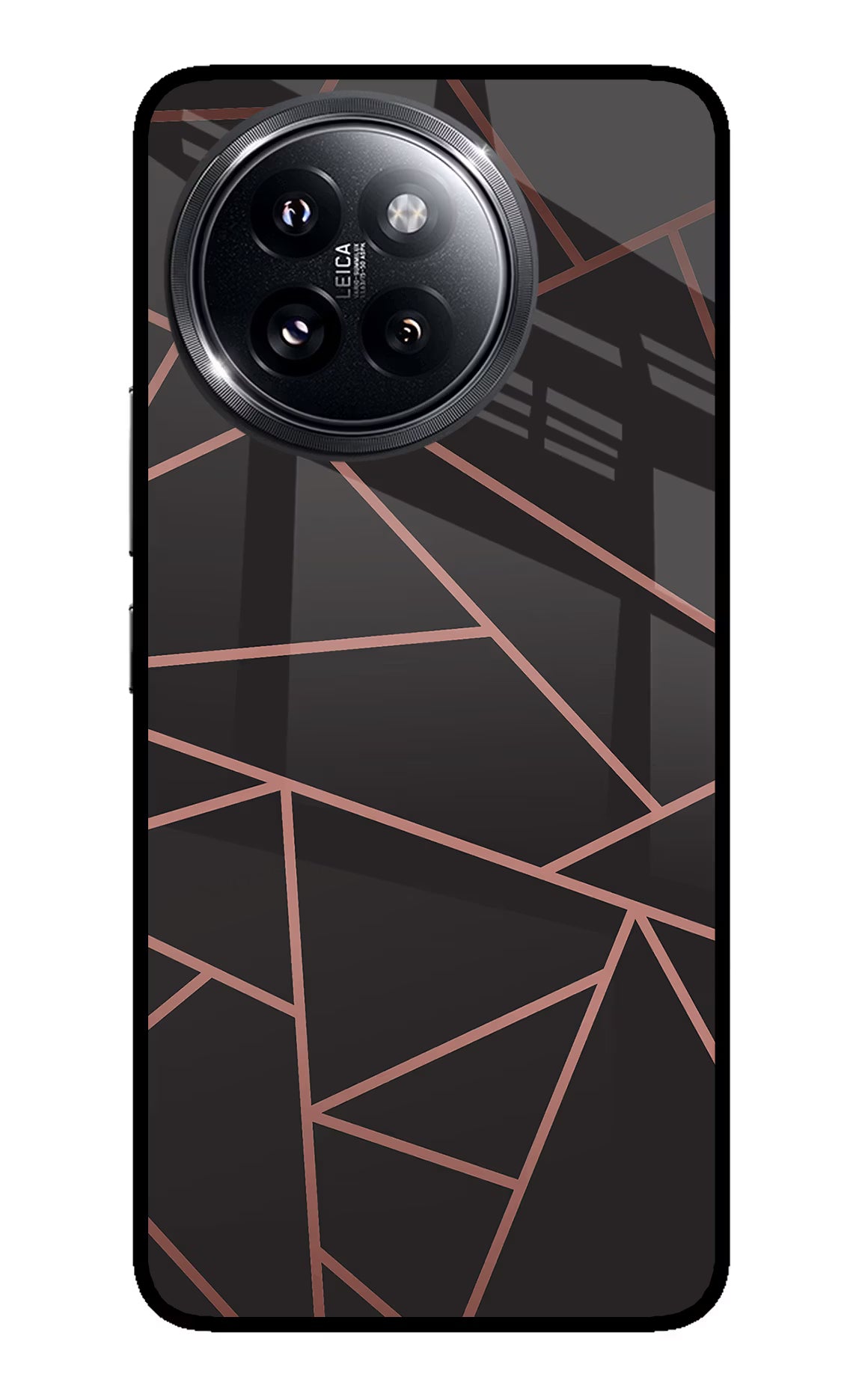 Geometric Pattern Xiaomi 14 Civi Glass Case Back Cover by Casekaro