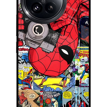 Spider Man Xiaomi 14 Civi Glass Case Back Cover by Casekaro