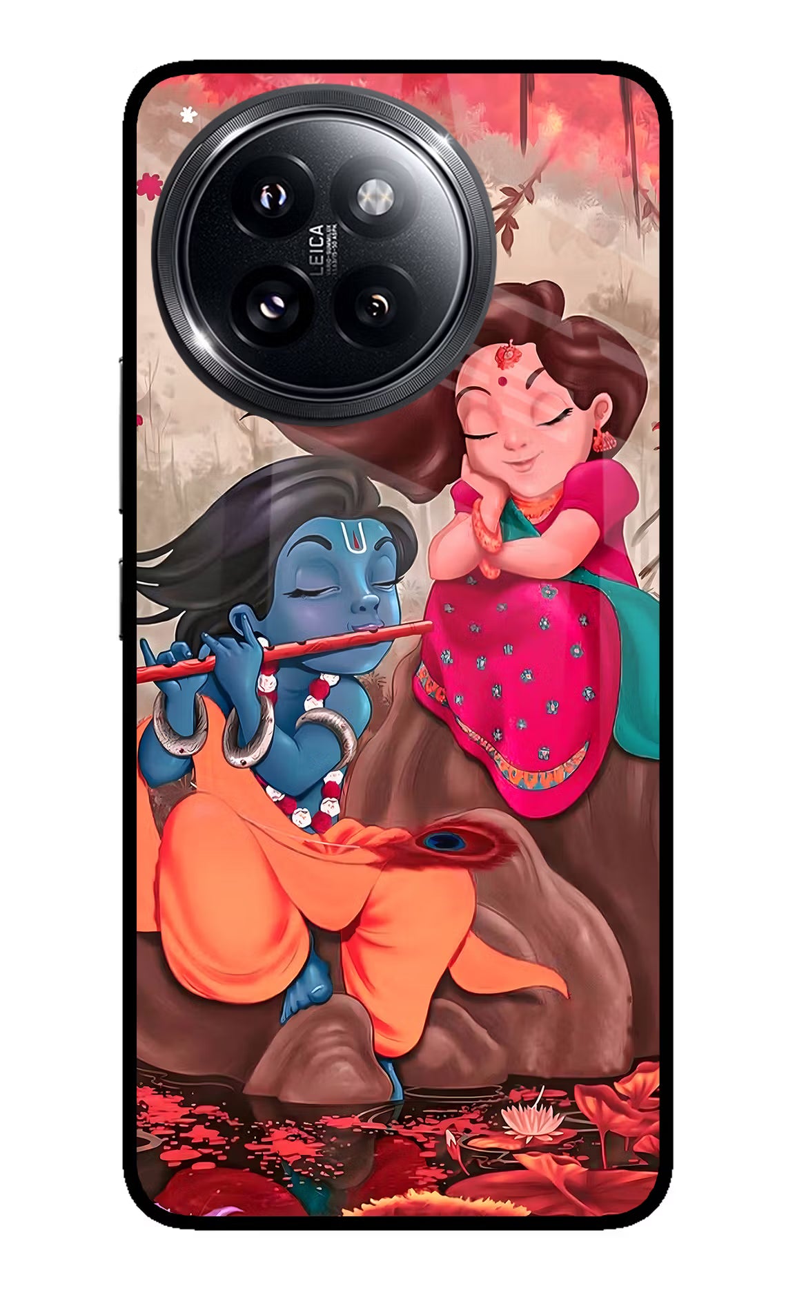 Radhe Krishna Xiaomi 14 Civi Glass Case