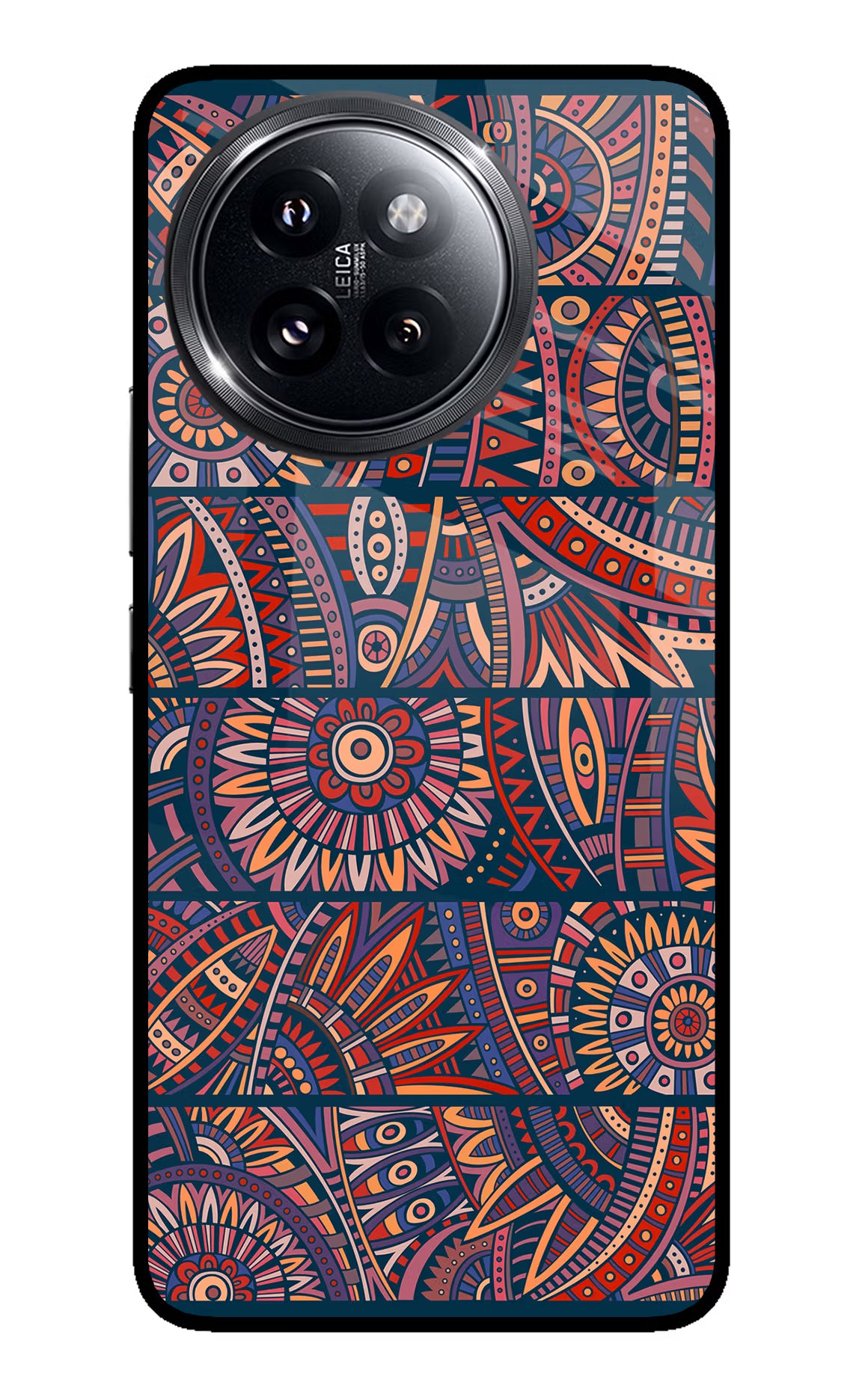 African Culture Design Xiaomi 14 Civi Glass Case