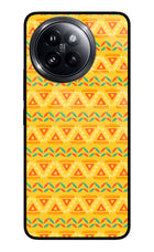 Tribal Pattern Xiaomi 14 Civi Glass Case Back Cover by Casekaro