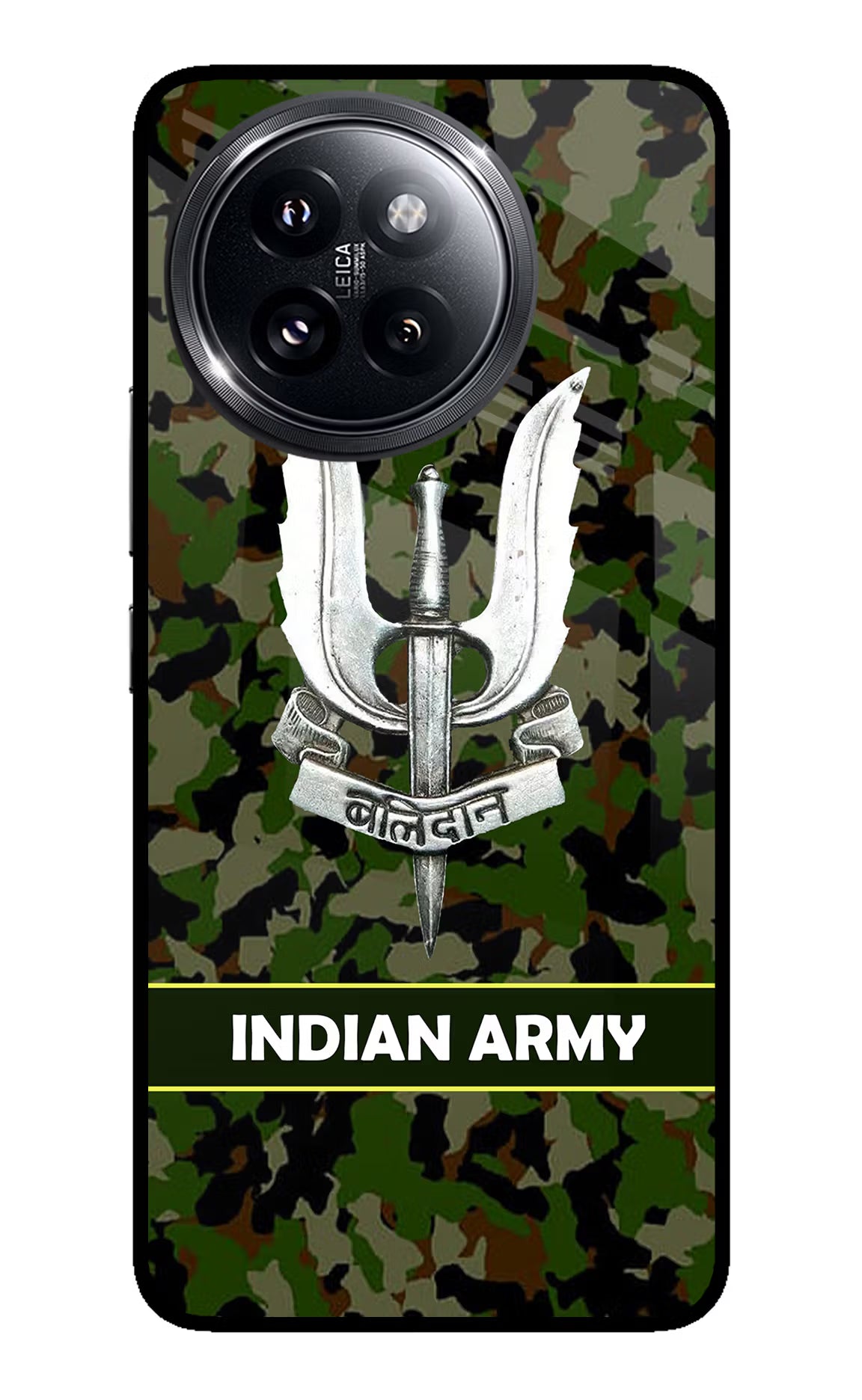 Balidan Indian Logo Xiaomi 14 Civi Glass Case Back Cover by Casekaro