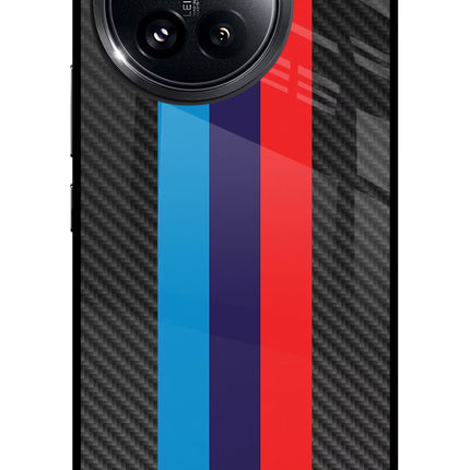BMW Stripes Pattern Xiaomi 14 Civi Glass Case Back Cover by Casekaro