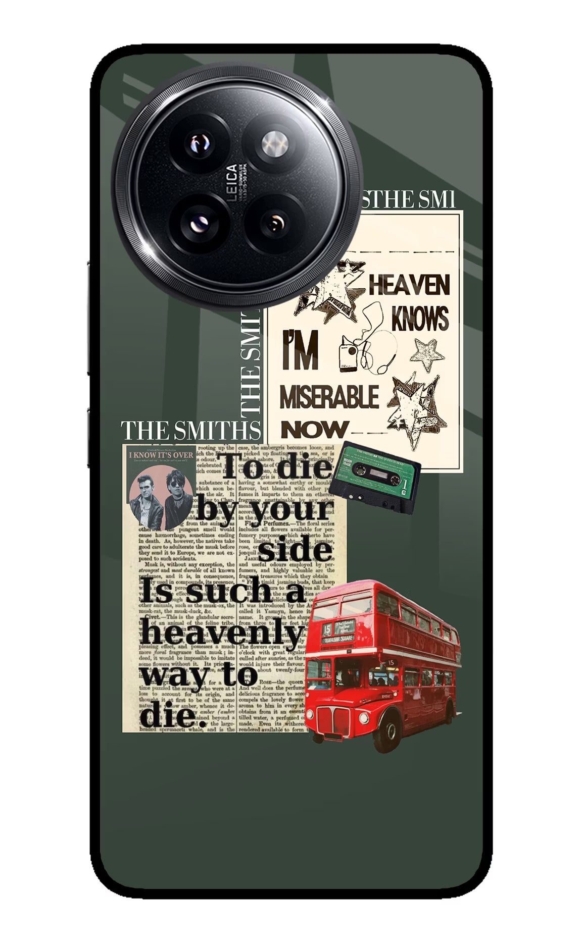 The Smiths Xiaomi 14 Civi Glass Case Back Cover by Casekaro