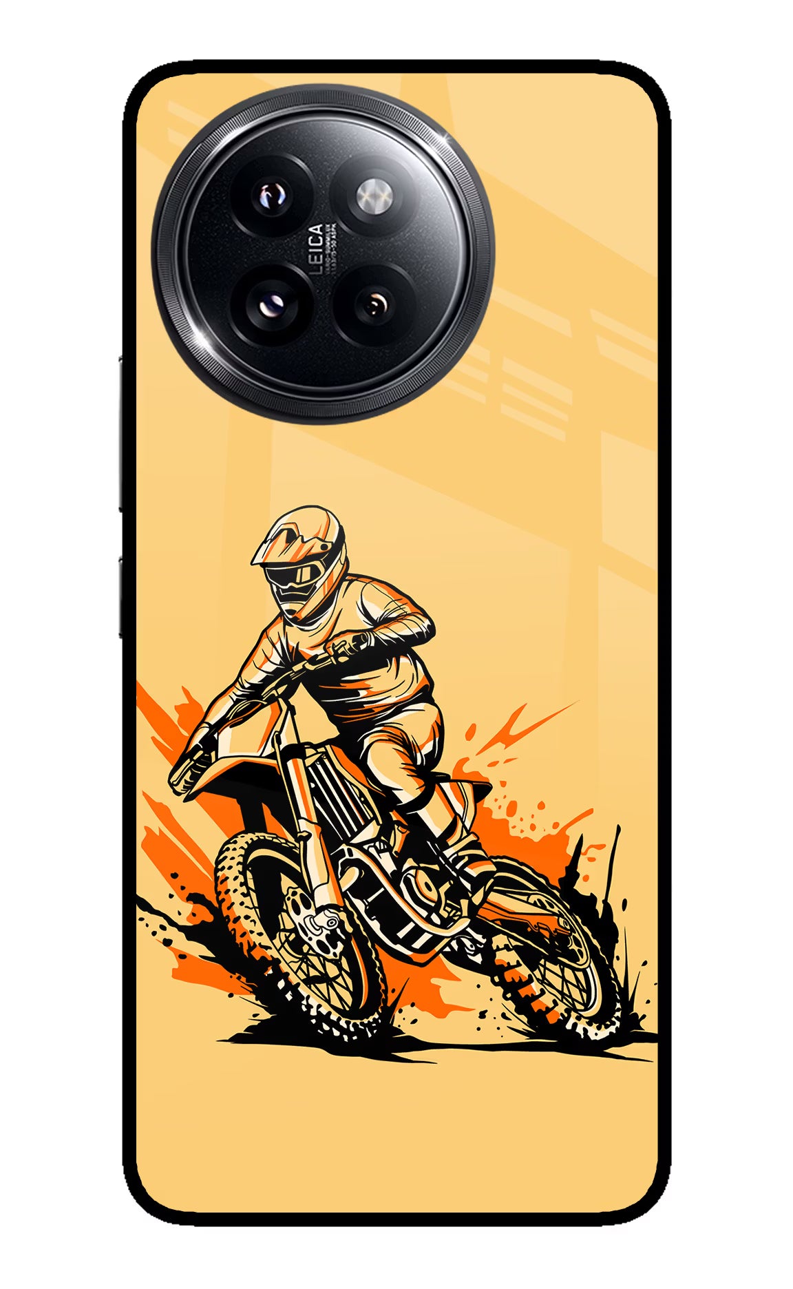 Off-Road Fury Xiaomi 14 Civi Glass Case Back Cover by Casekaro