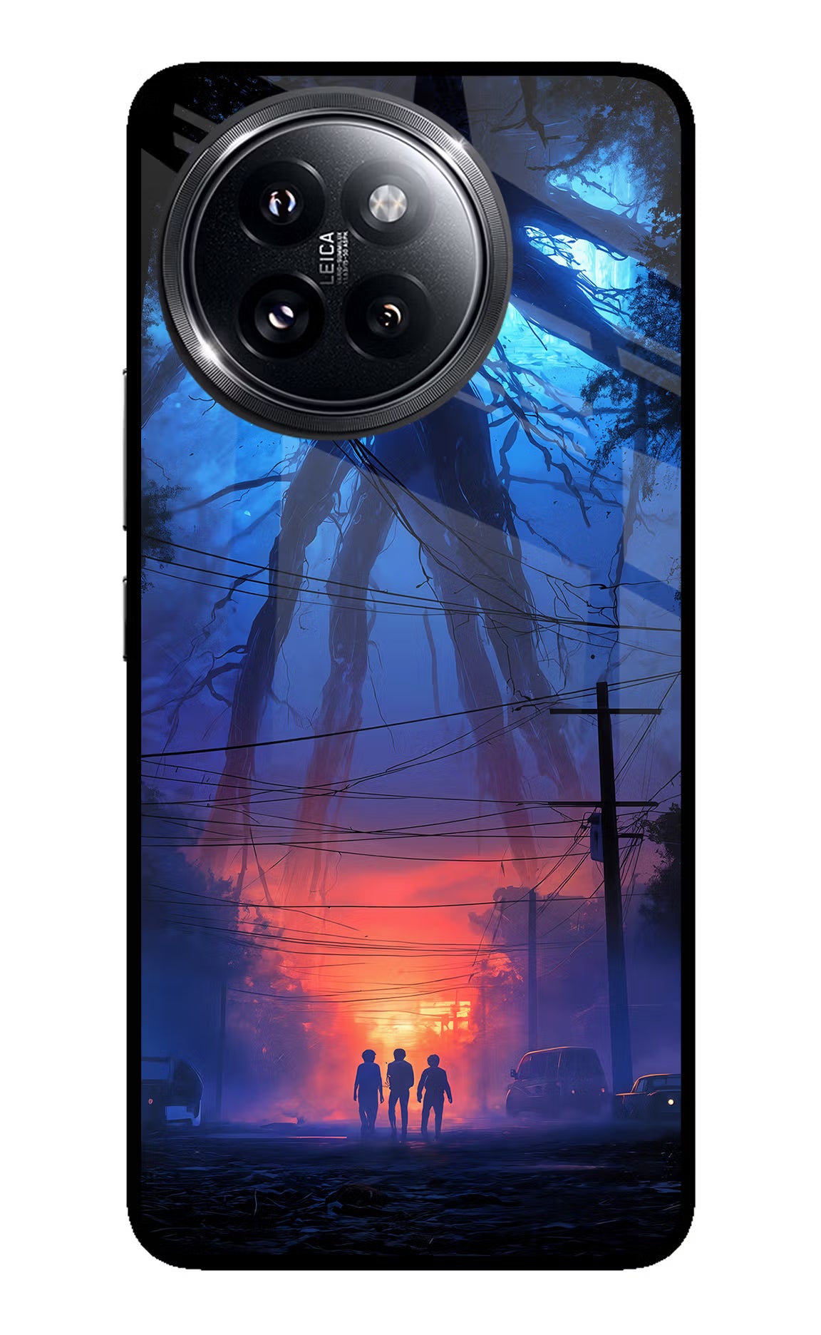Ordinary Things Shadow Xiaomi 14 Civi Glass Case Back Cover by Casekaro
