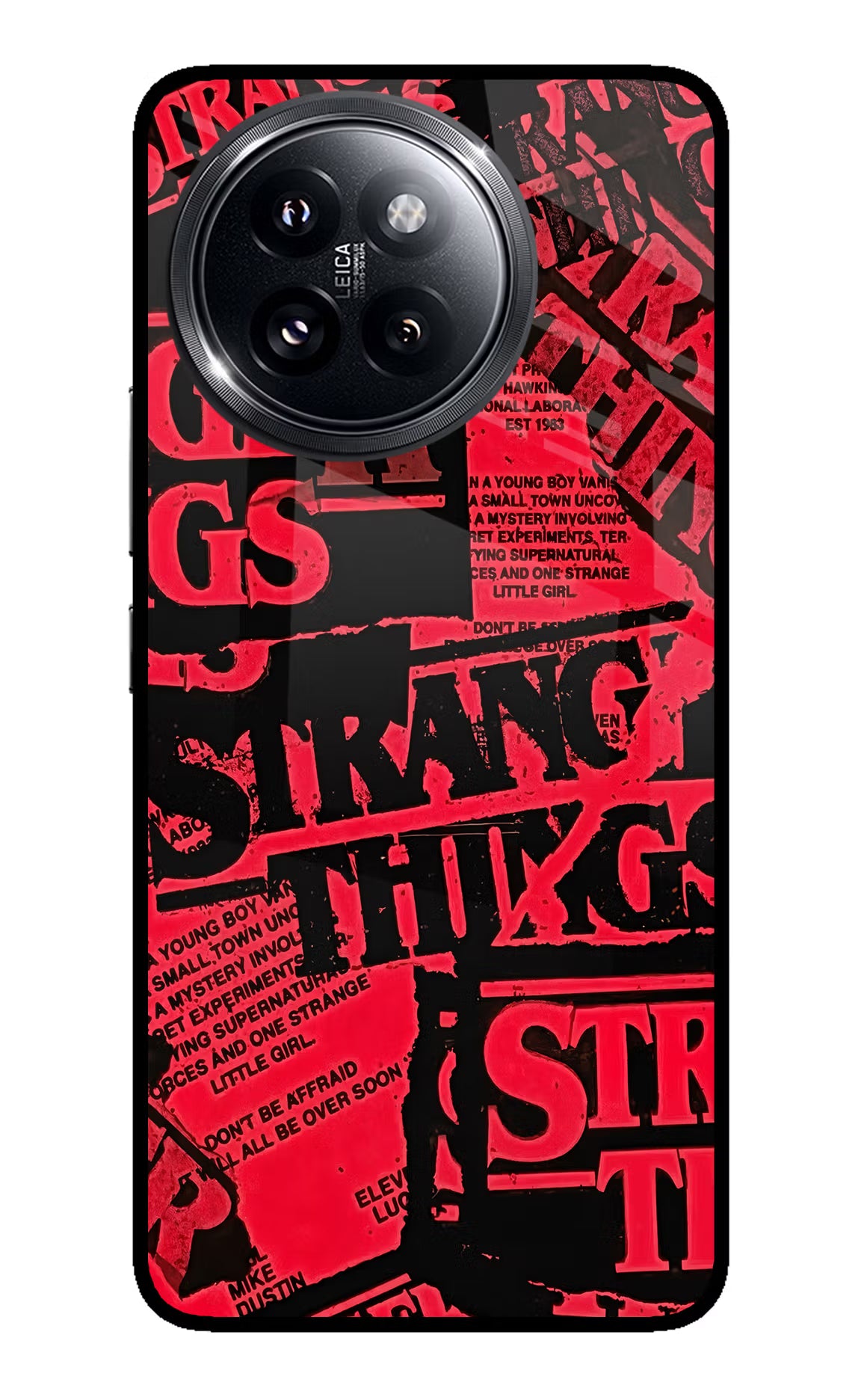 Ordinary Things Xiaomi 14 Civi Glass Case Back Cover by Casekaro
