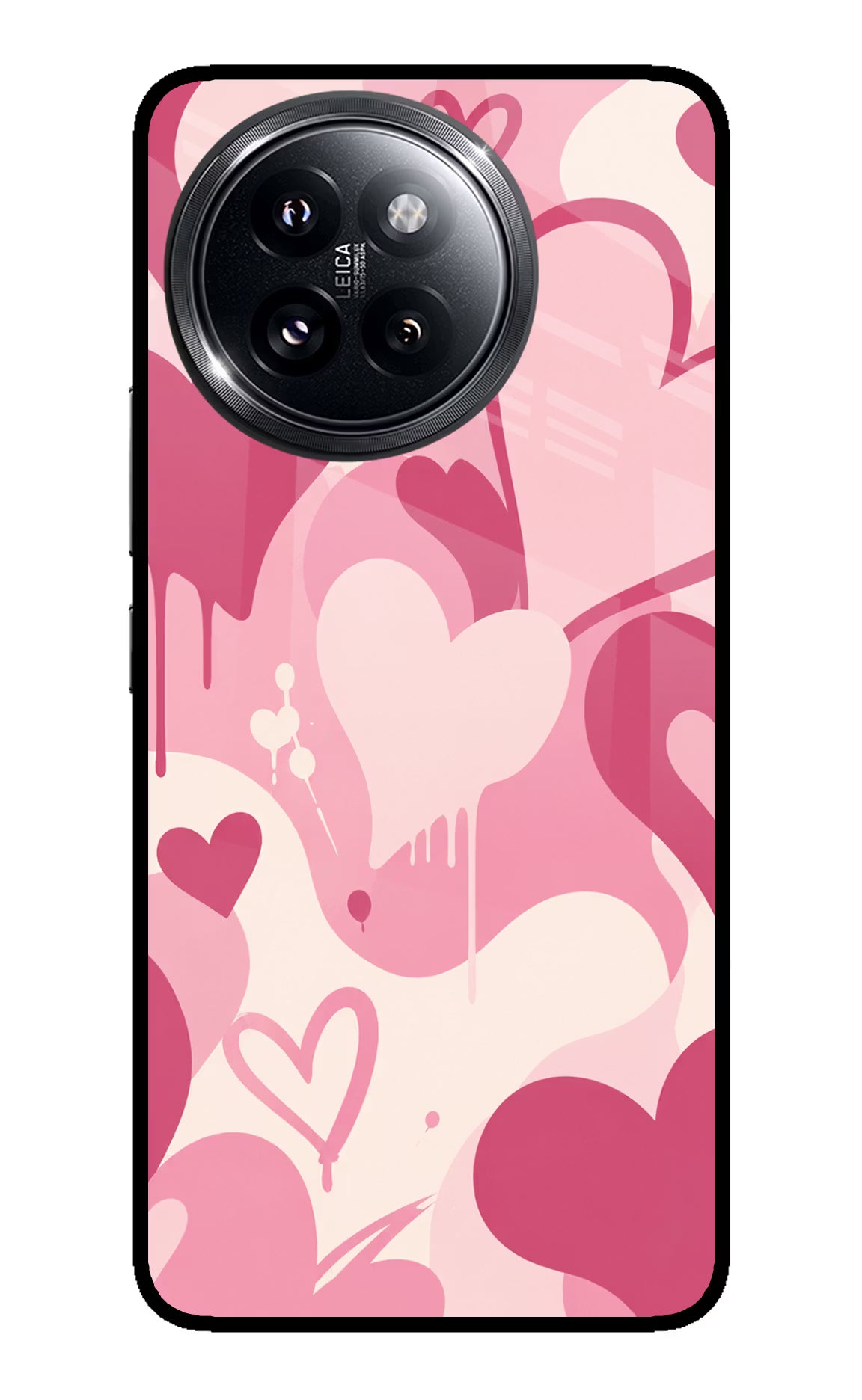 Hearty case Xiaomi 14 Civi Glass Case Back Cover by Casekaro