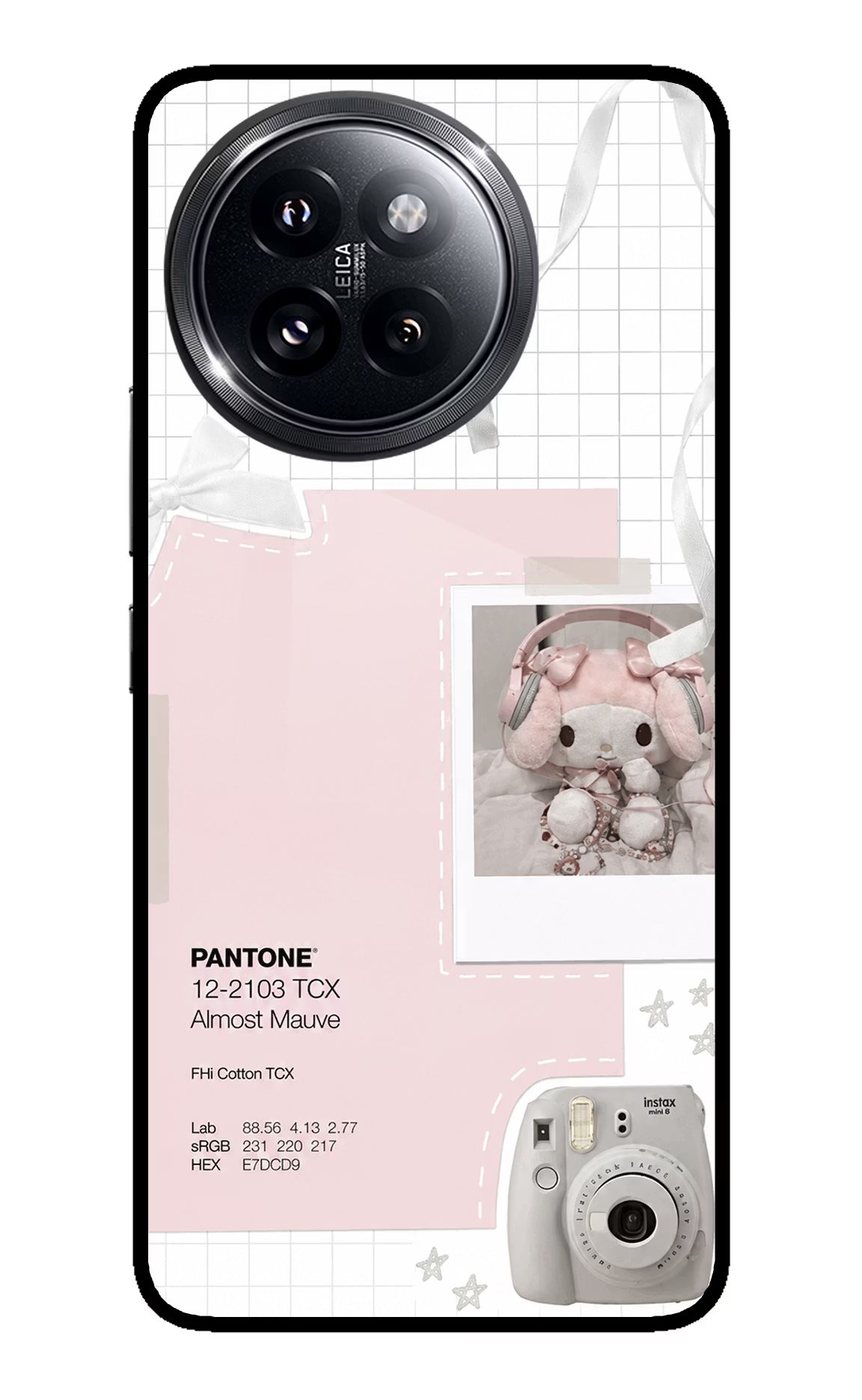 Pantone Asthetic Xiaomi 14 Civi Glass Case