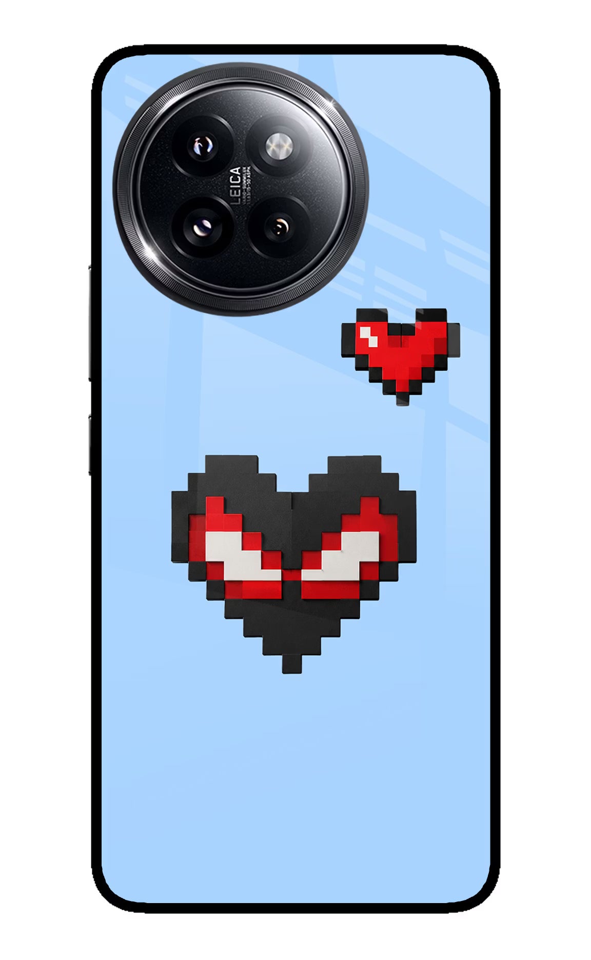 Peter Heart Xiaomi 14 Civi Glass Case