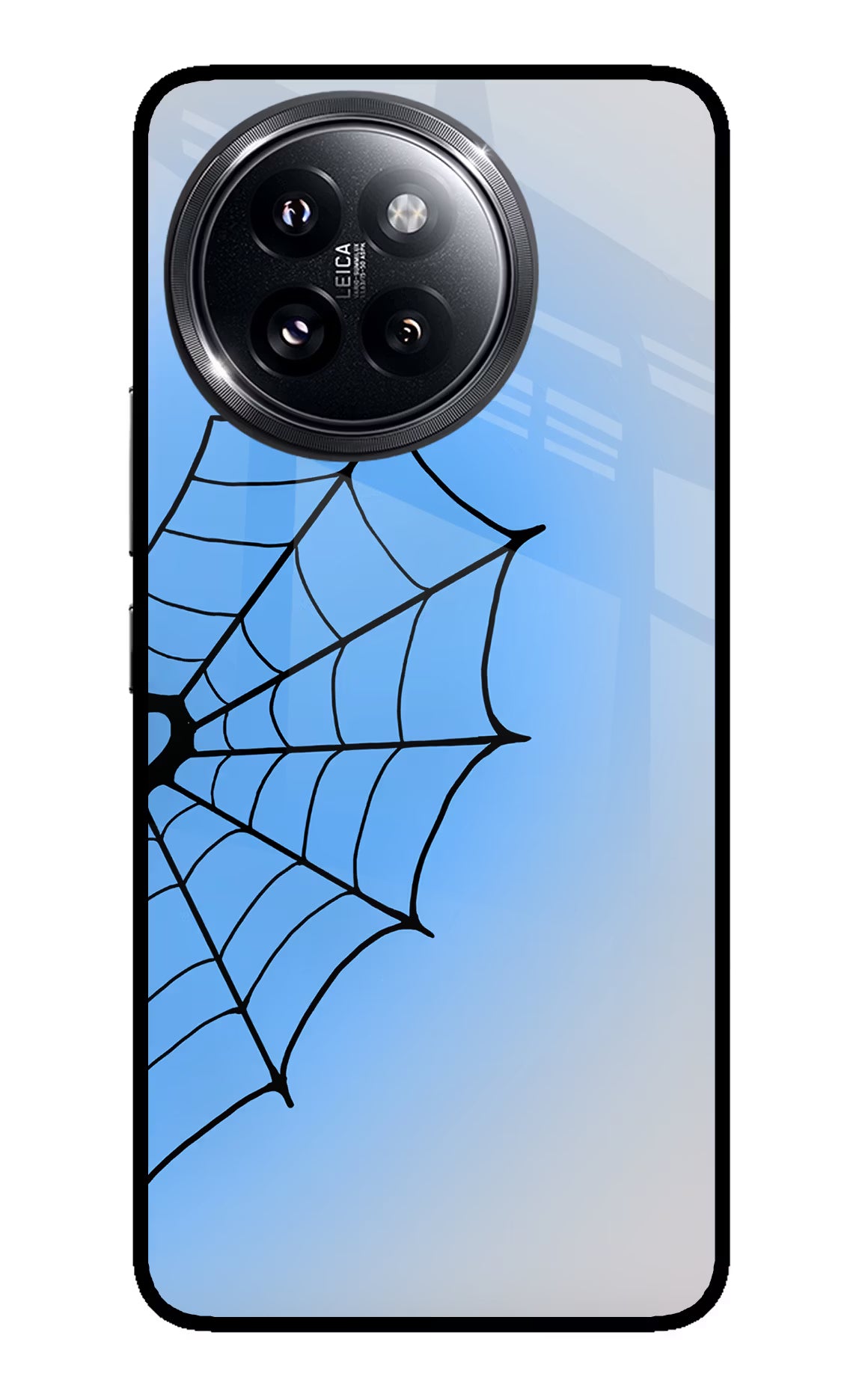 Blue Web Xiaomi 14 Civi Glass Case