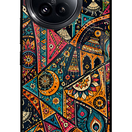 Folk Print Xiaomi 14 Civi Glass Case