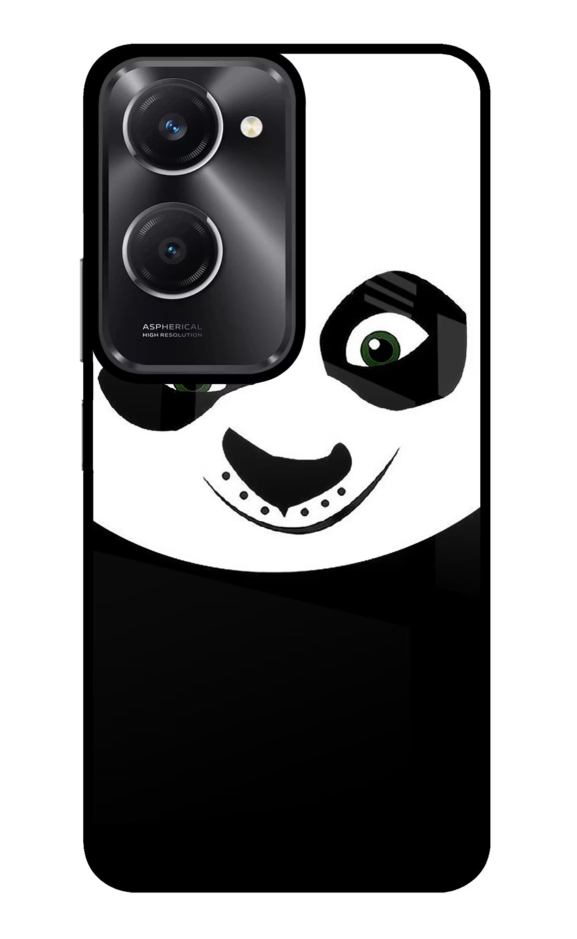 Panda Vivo T3 Lite 5G Glass Case Back Cover by Casekaro