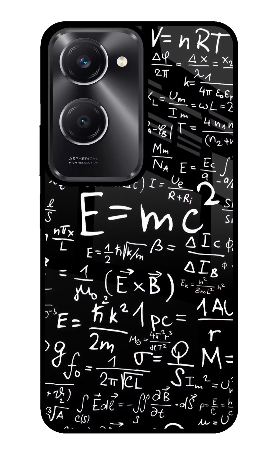 Physics Formula Vivo T3 Lite 5G Glass Case Back Cover by Casekaro